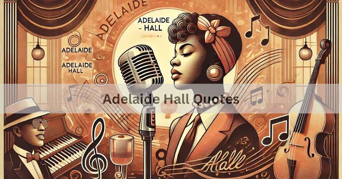 Adelaide Hall Quotes