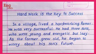 The Value of Hard Work